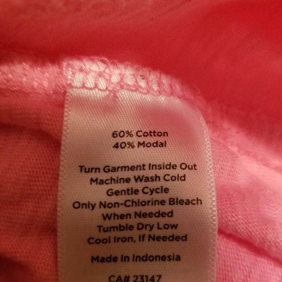 Talbots Plus Petite size 2XP Pink V Neck Top pit to pit 24, pit to hem 16 - Picture 8 of 8